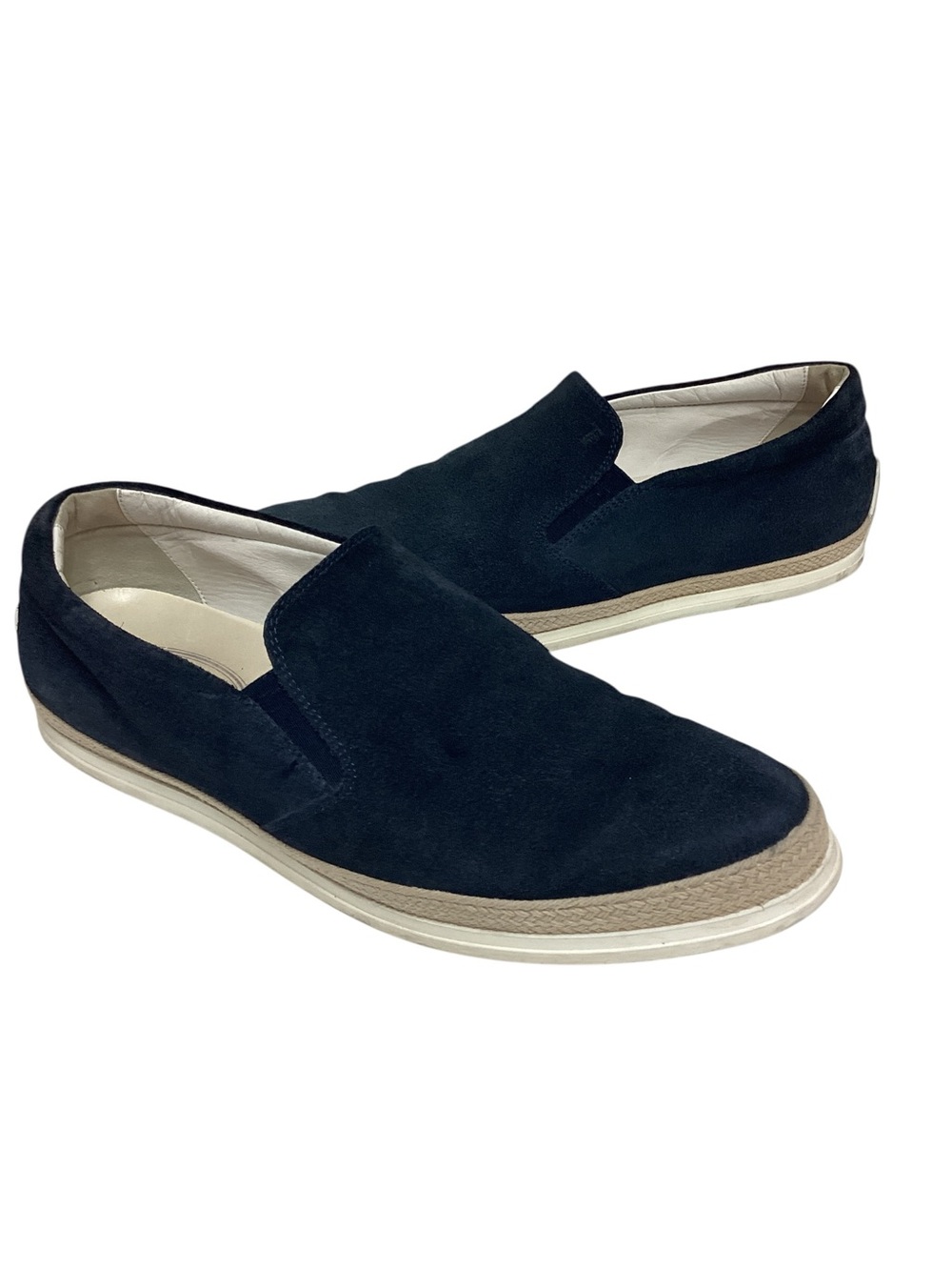 Tod’s Espadrille Suede Slip-On Casual Shoes size 10 Made in Italy